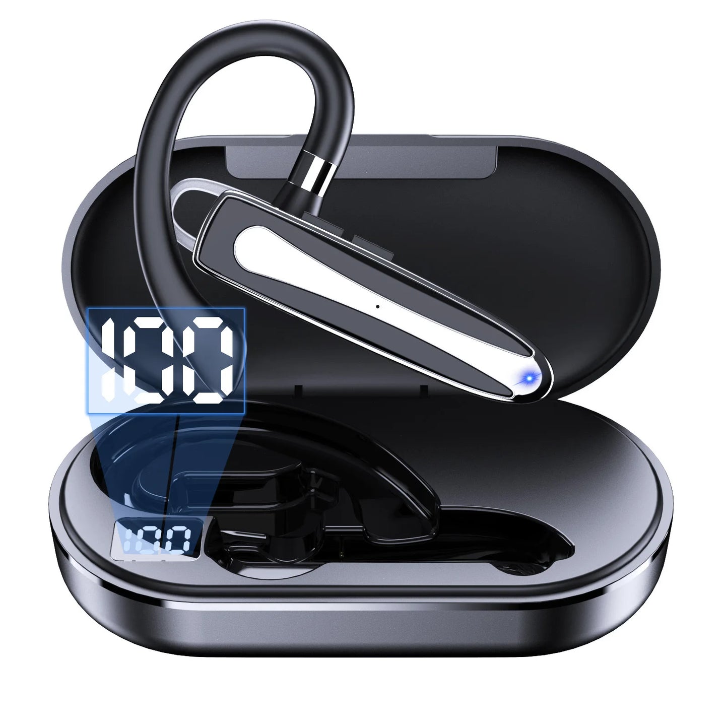 Wireless Bluetooth Hanging Ear Earphones with Intelligent Noise Cancelling for Business - Top Seller Electronics headphones