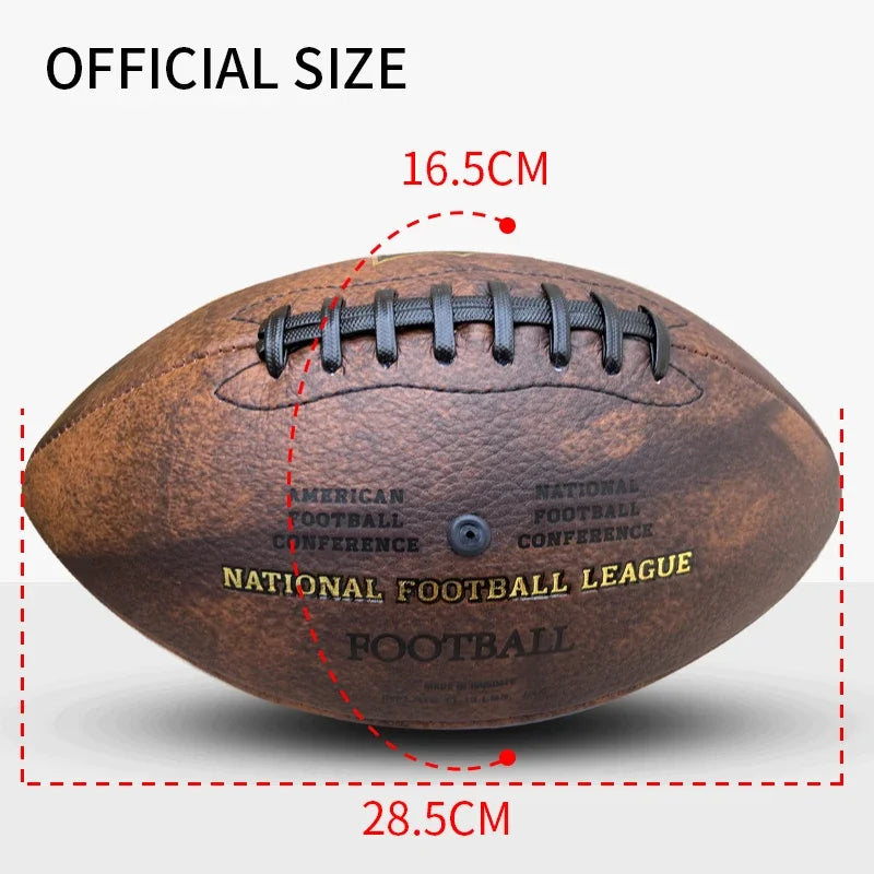 Size official ball American Football RugbyBall Resistance Footbll Training PracticeTeam Sports Rugby Football Customize