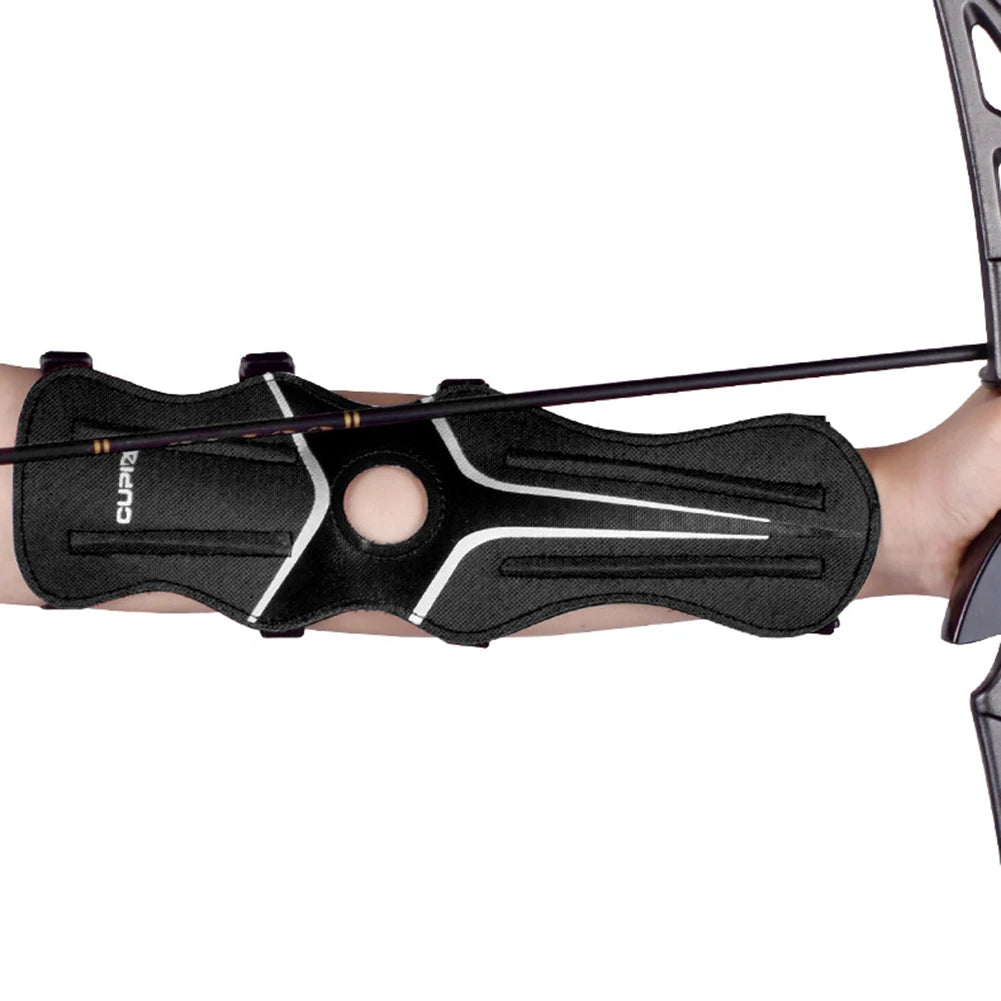 Adjustable Arm Guard Forearm Protector Sleeve Archery