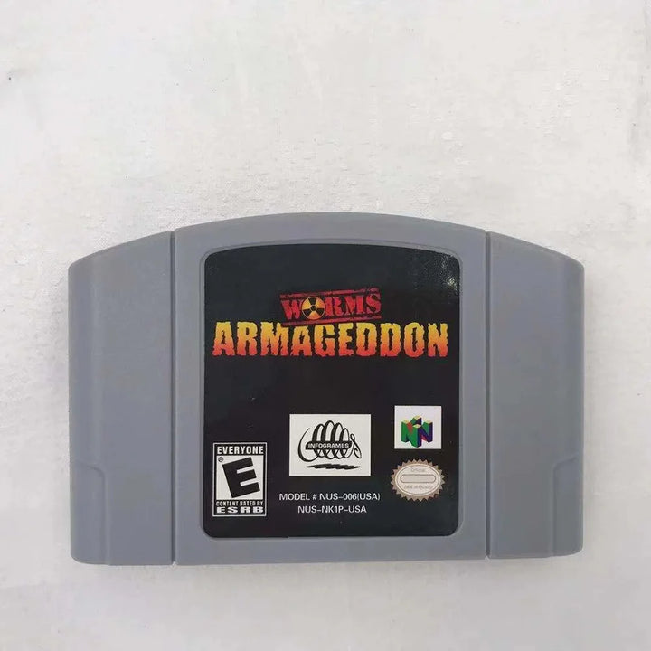 N64 American Version Game Cartridges, Worms, Harvest Moon 2, Clay Warriors, Various Game Cards, Choose Your Favorite Game
