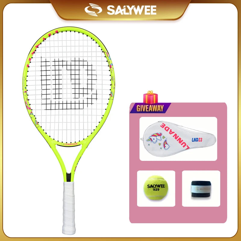SAYWEE Tennis Racket Pro Staff Professional Training Full Carbon With String DJS