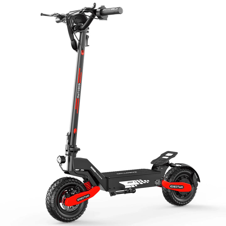 EOEOTWO GT06 Electric Scooter,1200W Motor,40/20Miles Range&30mph,11'' Off Road Tires,Dual Suspension E-Scooter+1 Year Warranty