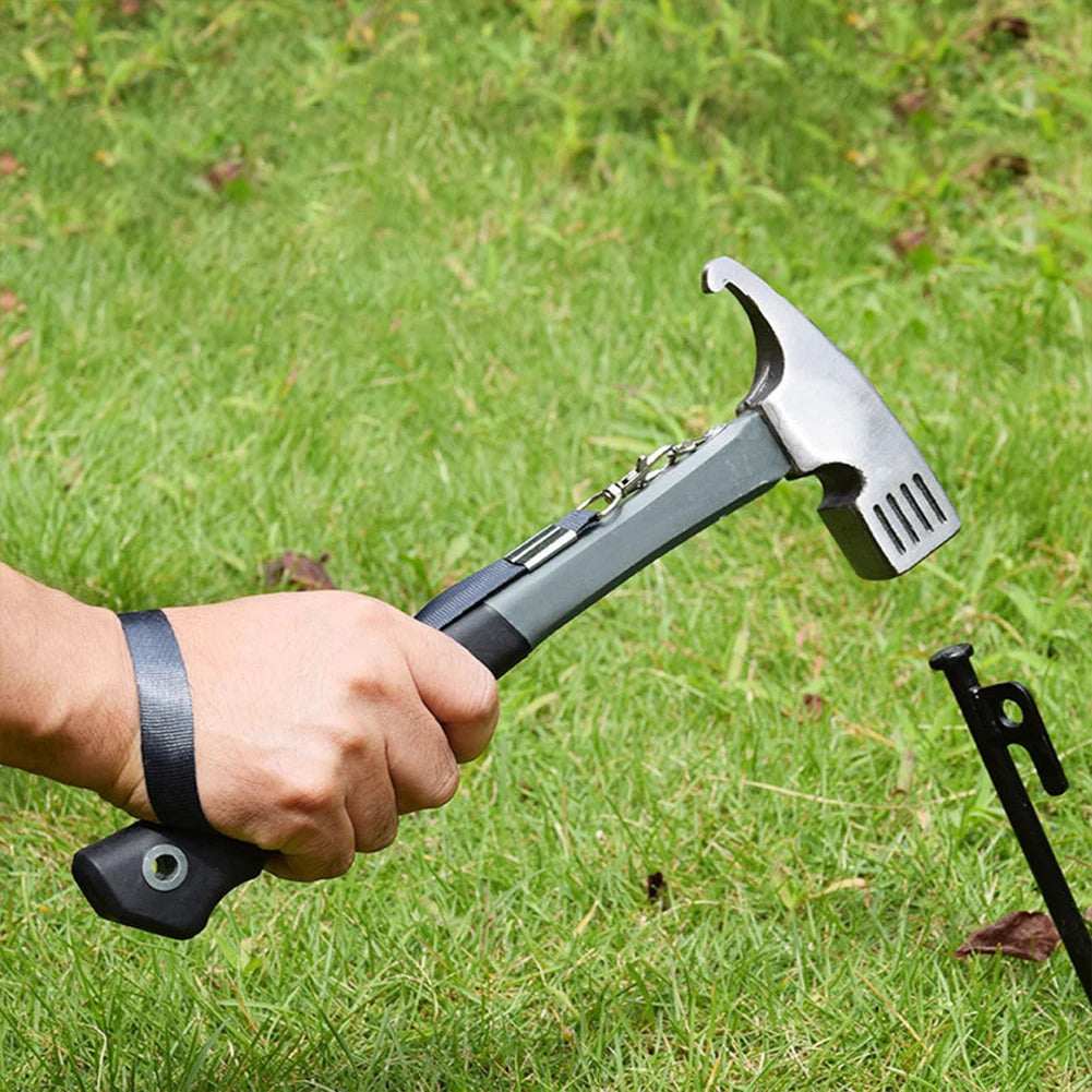 4/8Pcs Tent Stakes Forged Steel Tent Pegs Heavy Duty Ground Stakes 30cm Camping Tent Spikes with Storage Bag for Outdoor Camping