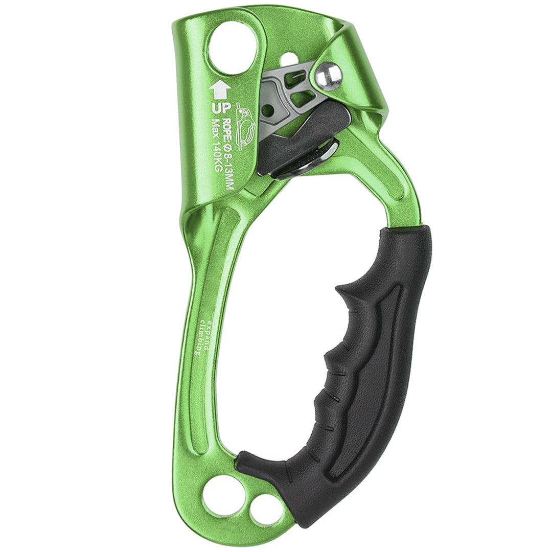 Hand Ascender Aluminum  Alloy Rock Climbing Equipment Handheld Ascender for Aloft Working Caving Hand Ascender Ascender Climbing
