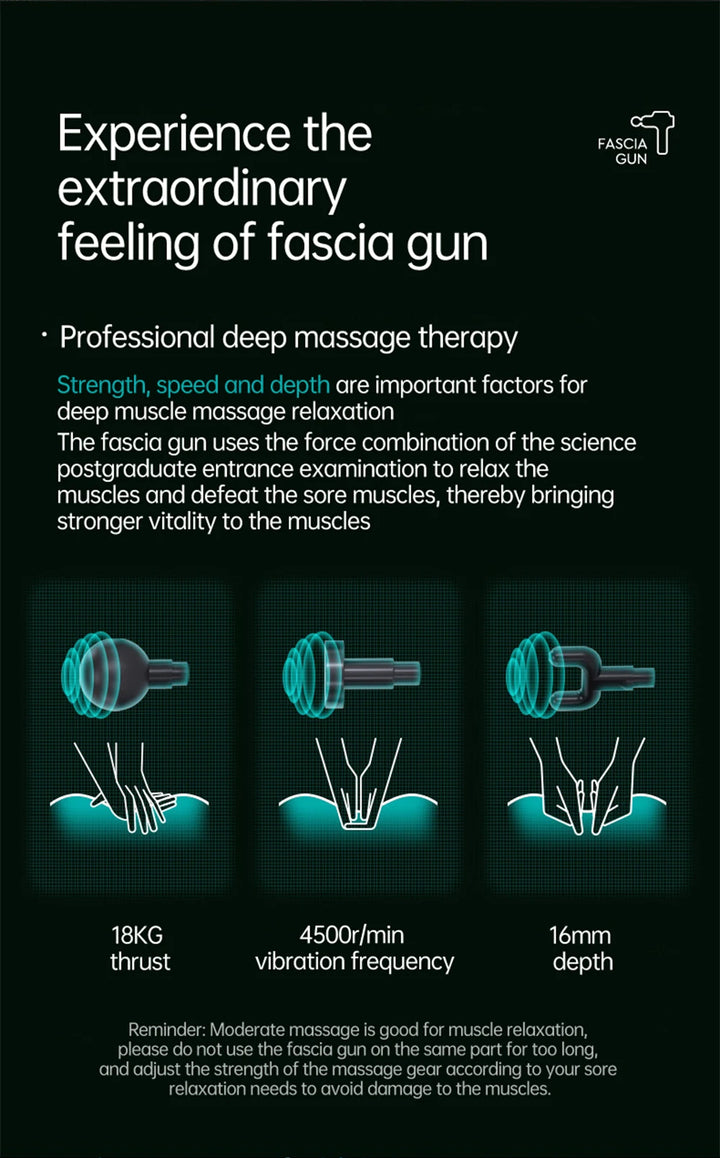 99 Speed Professional Muscle Massage Gun Massager Massager for Neck and Back Massage Instrument Dropshipping Fitness Equipment