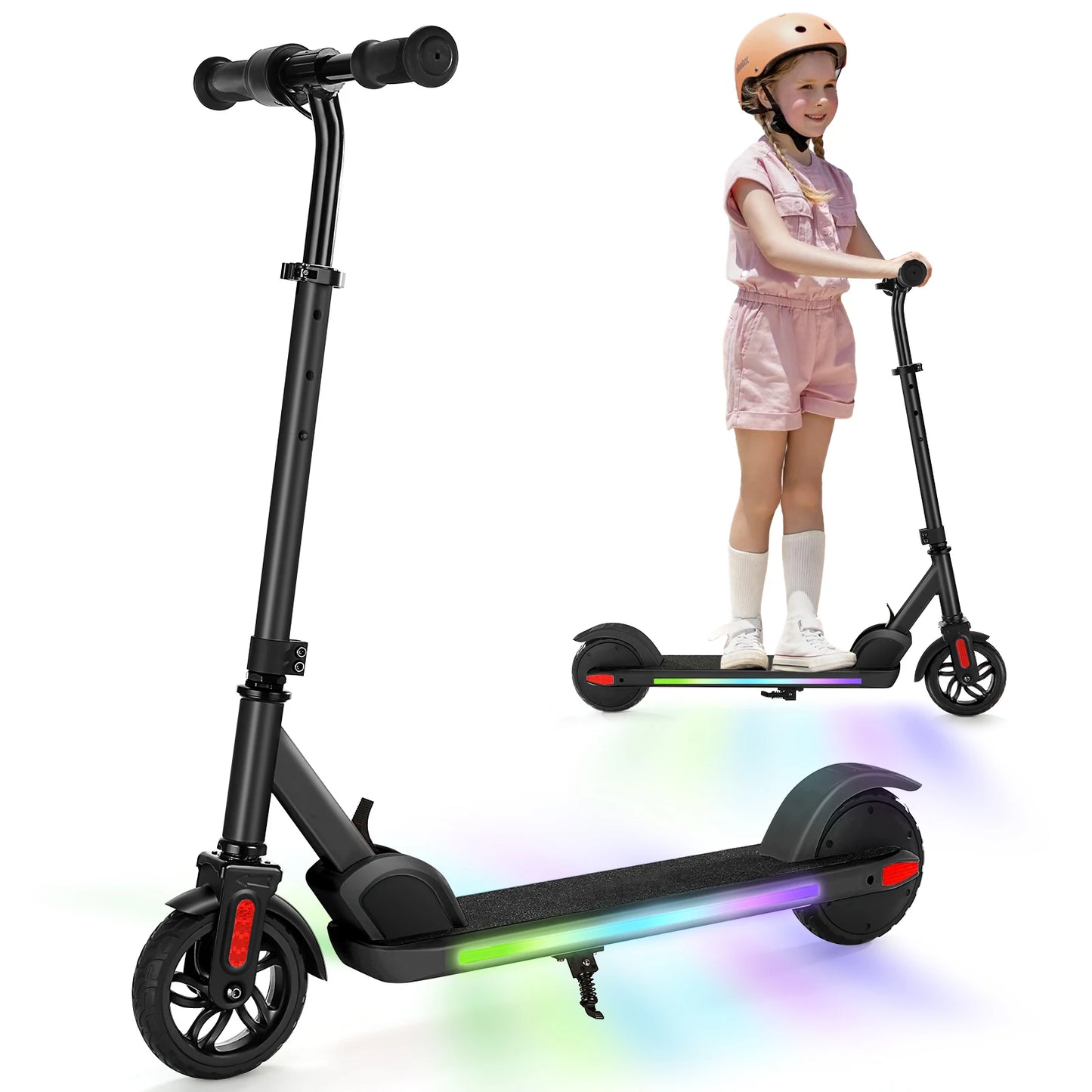 Kids 150W Electric Scooter Ages 6 To 12 With LED Display