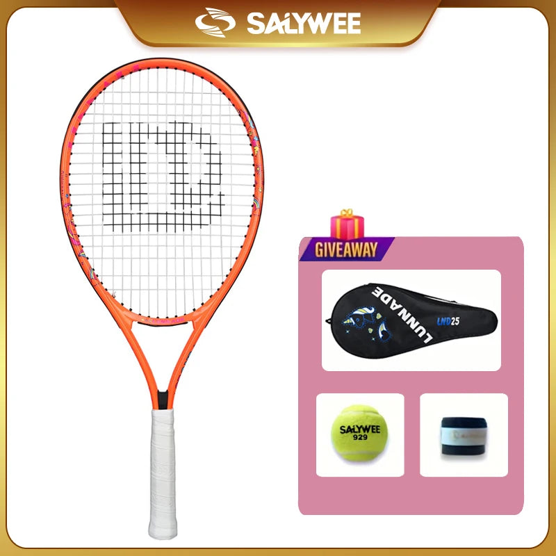 SAYWEE Tennis Racket Pro Staff Professional Training Full Carbon With String DJS