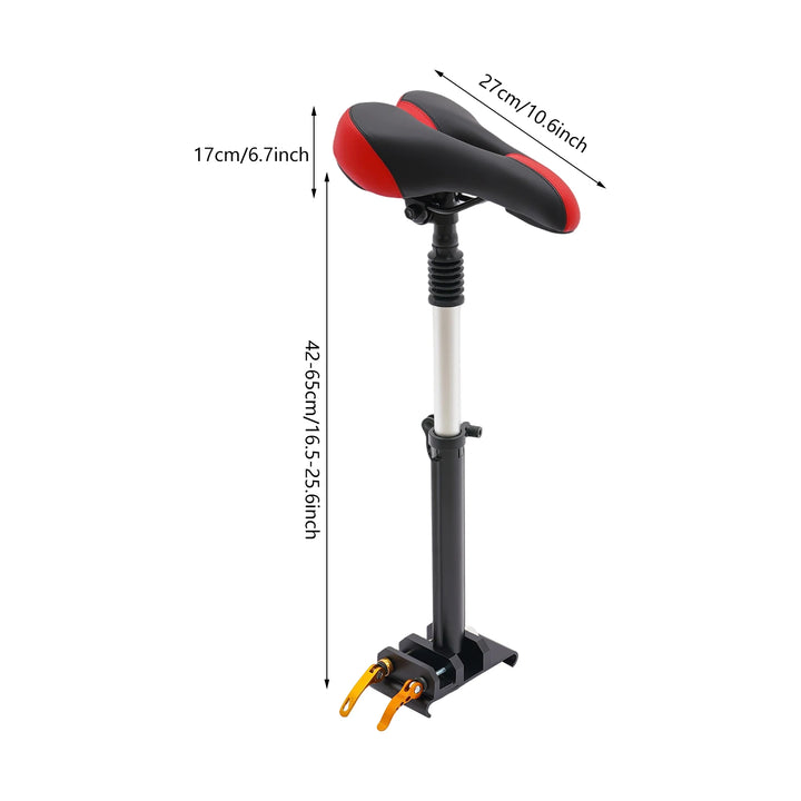 Scooter Seat Cushion Saddle Foldable Height Chair Adjustable Shock Electric Scooter Folding Saddle Seats for Xiaomi M365