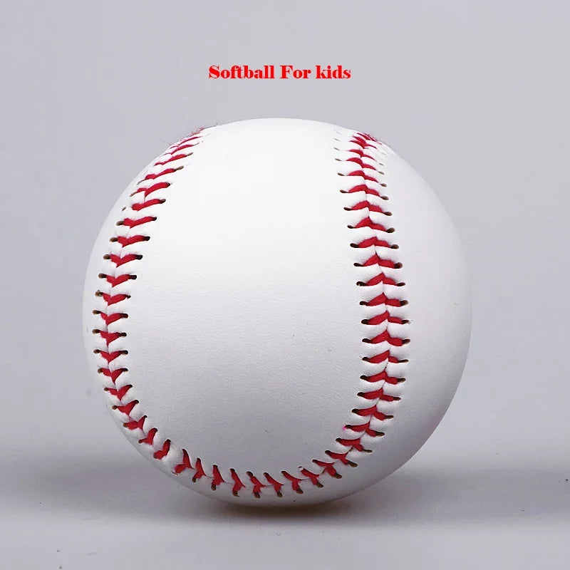 1/3pcs Handmade Baseball Nine Inch Game Training PVC Baseball Rubber Inner Soft Baseball Solid Foam Bouncy Ball Group Athletics
