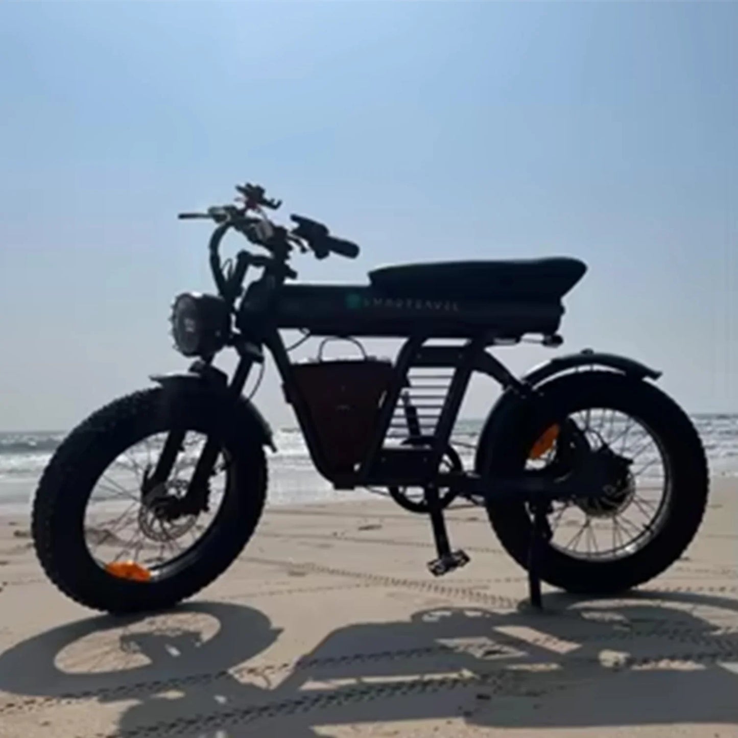 1200W adult electric bicycle, 48v20ah 20 inch tires, 32MPH outdoor commuting electric bicycle, with front and rear turn signals