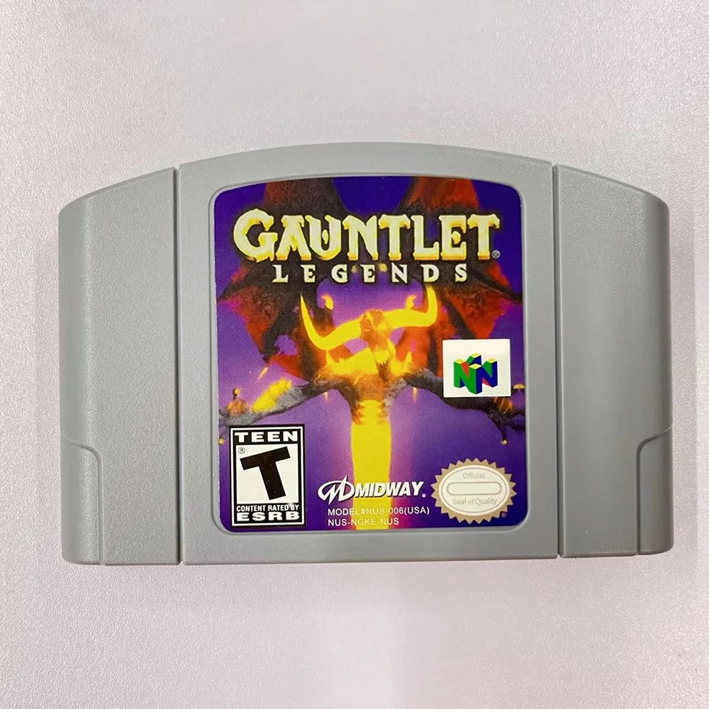 N64 American Version Game Cartridges, Worms, Harvest Moon 2, Clay Warriors, Various Game Cards, Choose Your Favorite Game