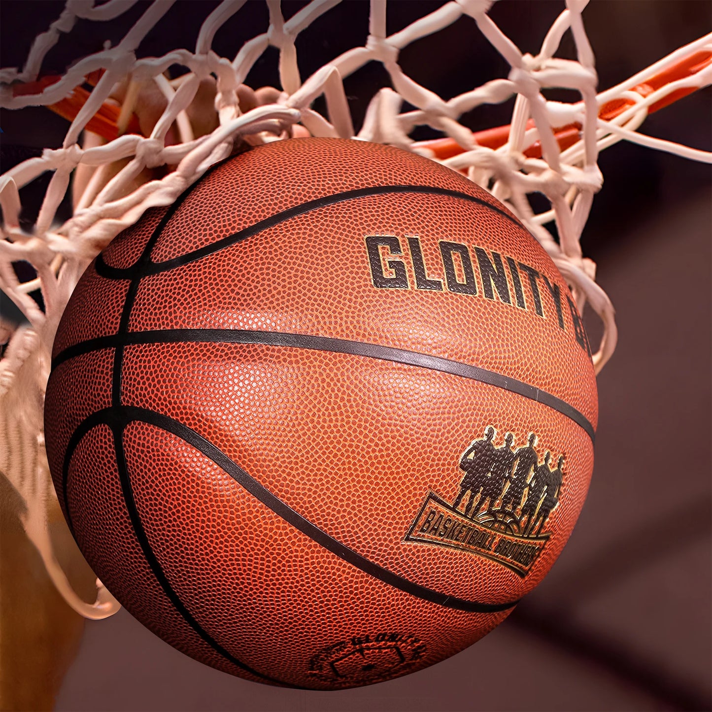 Size 5 6 7 Basketball Brown Gold PU Leather Outdoor Indoor Training Basketalls Women Youth Man Competition Team Standard Ball