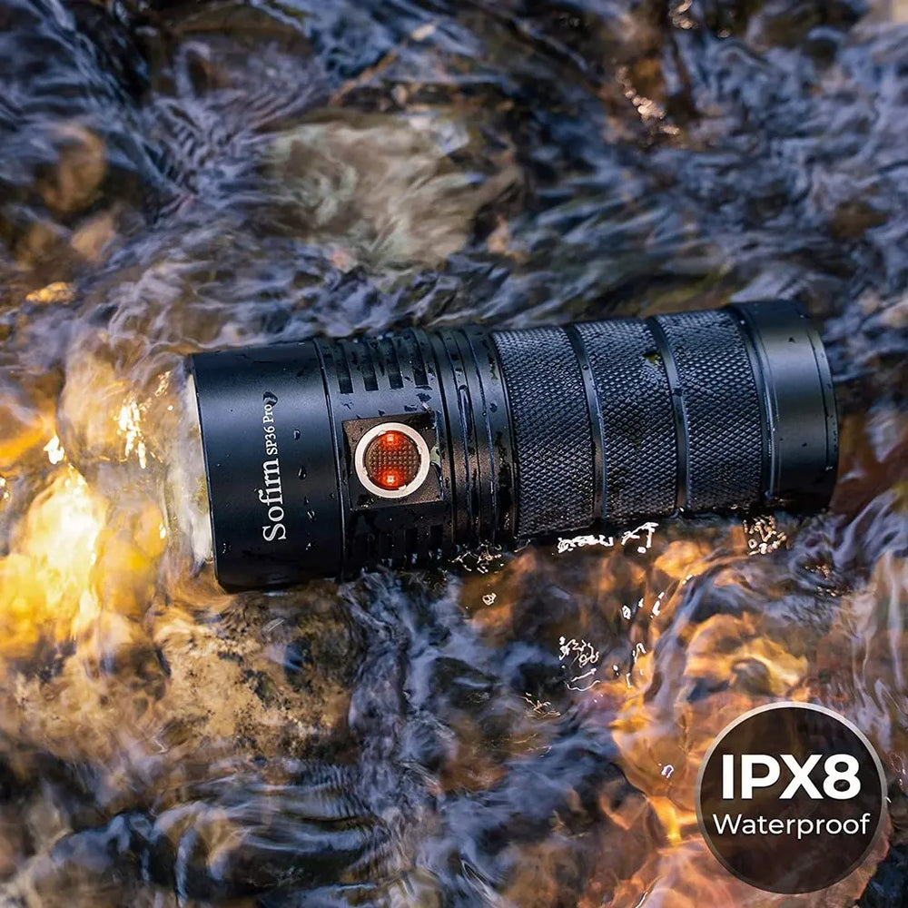 Sofirn SP36 Pro 8000lm Powerful LED Flashlight 
