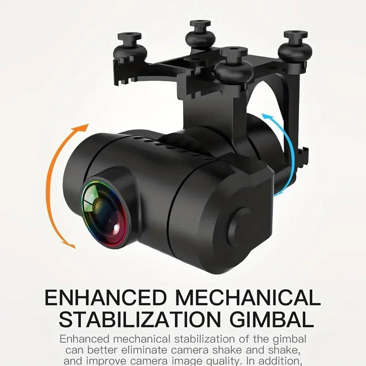 KF102 4K GPS Drone Dual HD Camera 2-Axis Gimbal WIFI FPV Foldable Quadcopter Aerial Photography Perfect Gift for Enthusiasts