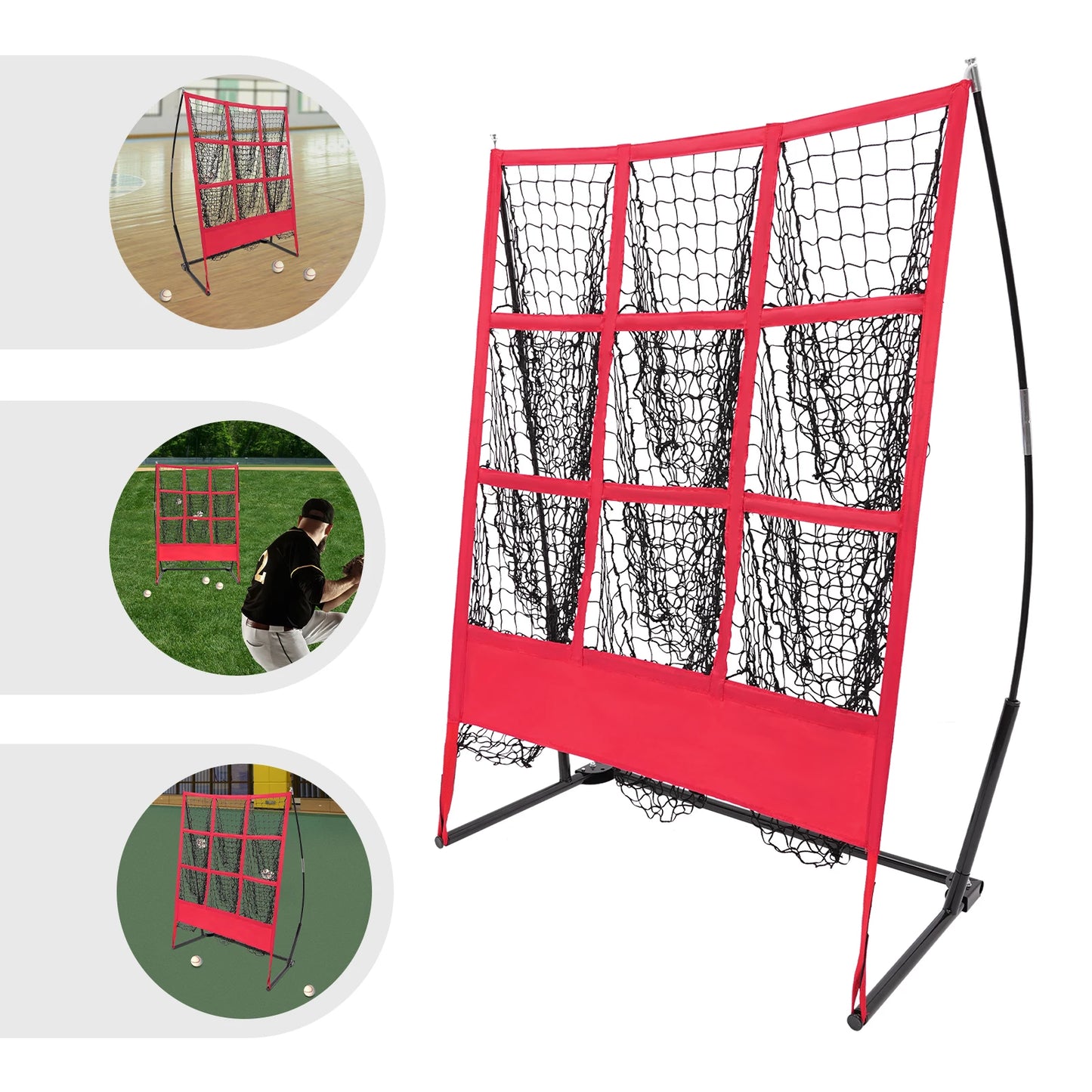 Indoor And Outdoor Baseball Practice Net,Baseball Throwing Baseball Training Net