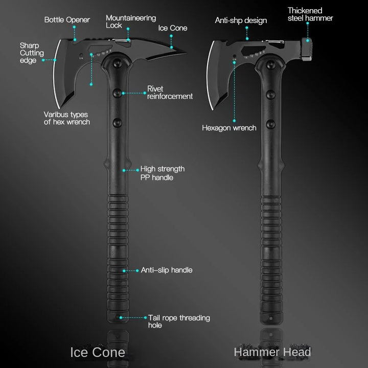 Devil's Assault Axe Beg Opening Axe Camping Axe Life-saving Axe Fire Axe Multi-function Raw Tools Outdoor Tactical Axe