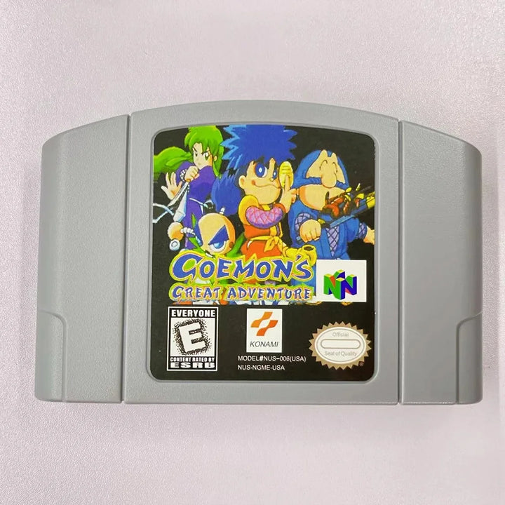 N64 American Version Game Cartridges, Worms, Harvest Moon 2, Clay Warriors, Various Game Cards, Choose Your Favorite Game