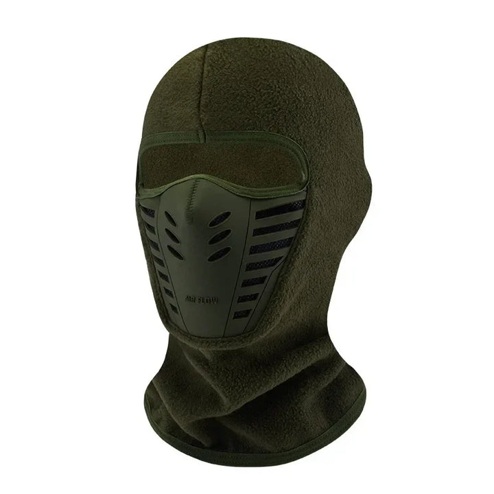 Winter Windproof Dustproof Face Shield Fleece Motorcycle Mask Thermal Neck Full Face Mask Keep Warm Riding Balaclava Biker Ski