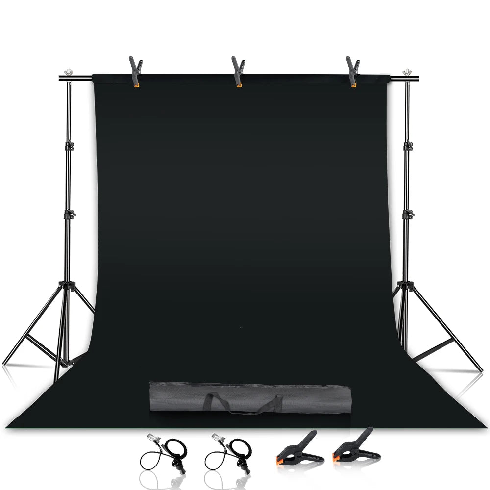 Background Stand Kit Support System Backdrops With Adjustable Stand for Photography Photo Studio Chromakey Green Screen Frame