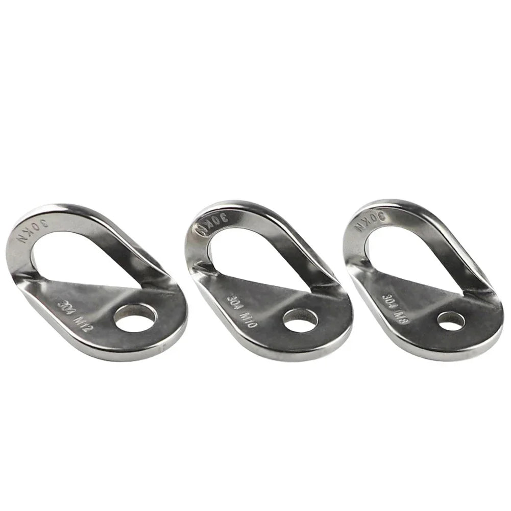 Rock Piton Climb Anchor Point Nut Anchor Bolt Hanger Plate Expansion Nail 304 Stainless Steel Caving Climbing Rigging M8 M10 M12