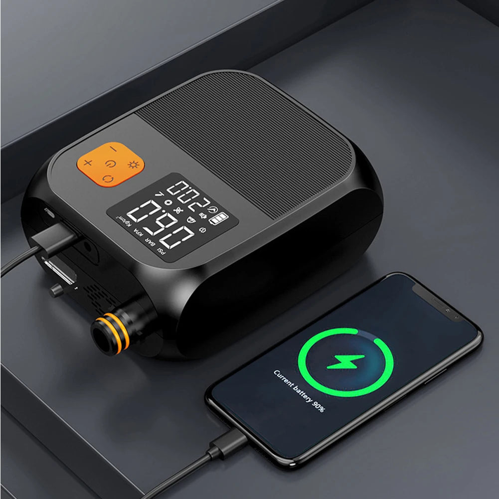 High Pressure 25PSI Portable Air Compressor Stand Up Paddle SUP Pump Inflation Paddle Board Pump for Surfing Kite Mattress Tent