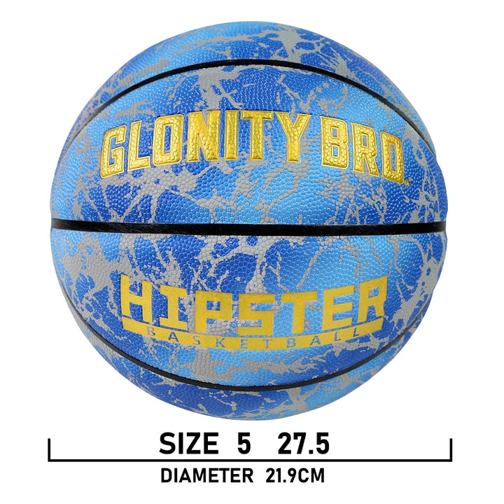 Glowing Basketball Leather Luminous Wear-Resistant Ball Size 5/6/7-27.5/28.5/29.5'' For Youth,In&Outdoor Basketball Night Game