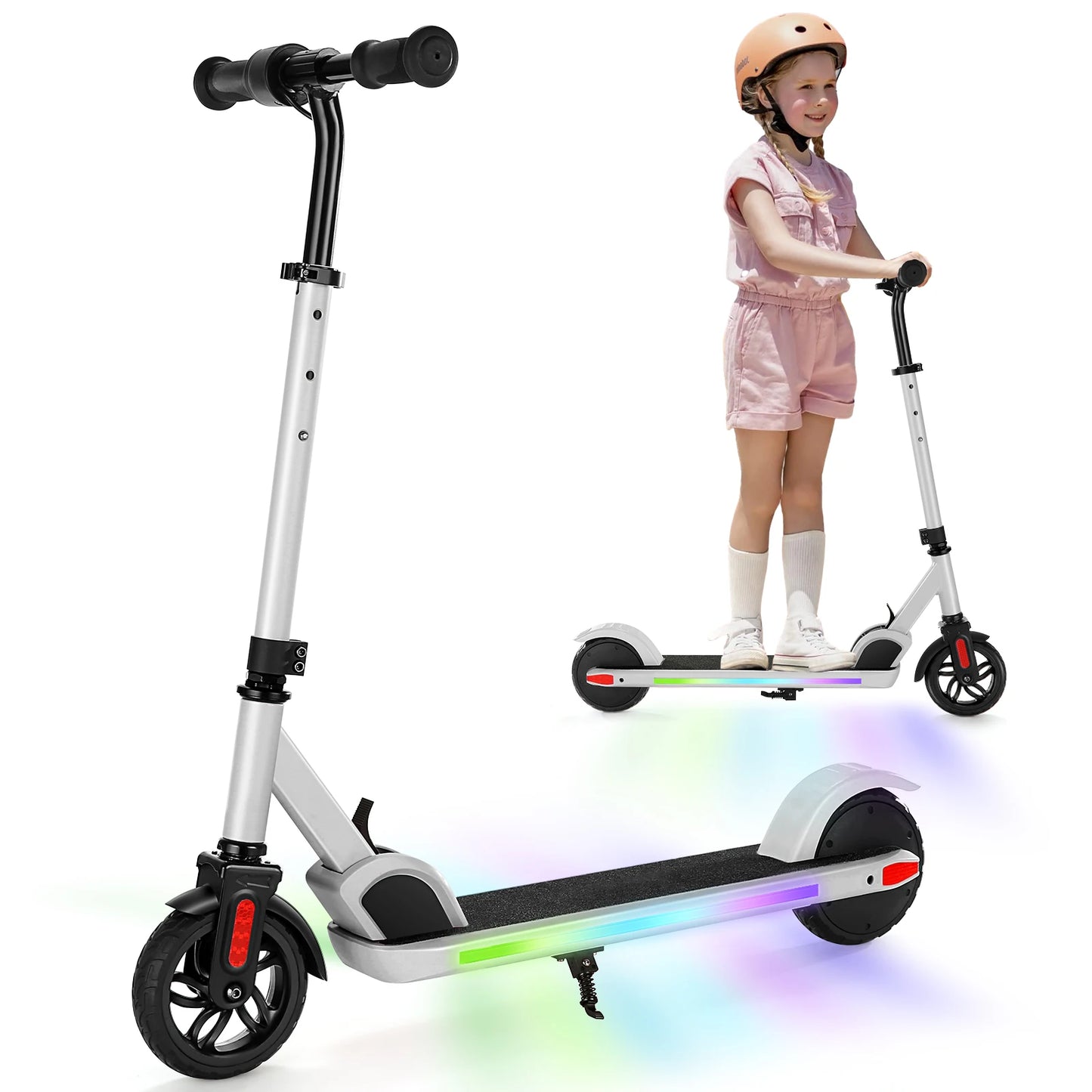Kids 150W Electric Scooter Ages 6 To 12 With LED Display