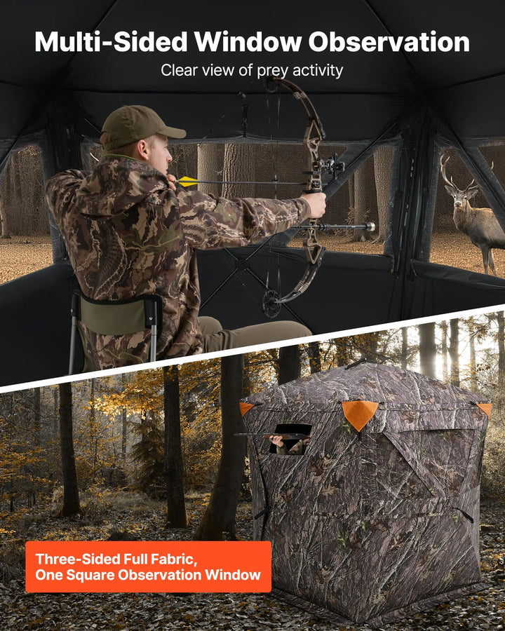 SucceBuy 270 See Through Hunting Blind For 2 3 Person
