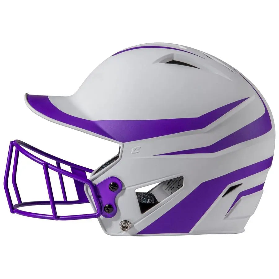 HX Rise Legend 2Tone Matte Fastpitch Softball Batting Helmet